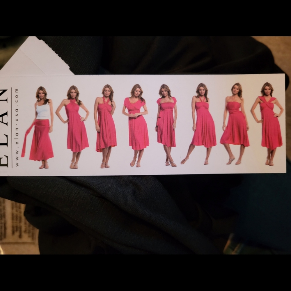 8 way convertible dress in Black